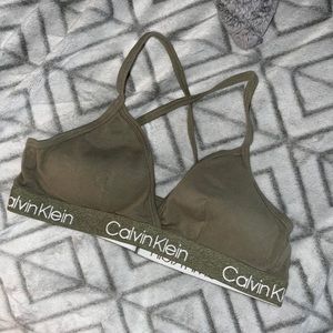 Calvin Klein bra.